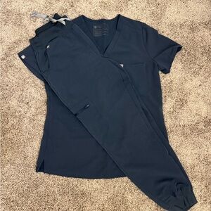 FIGS Dark Harbor Scrub Set